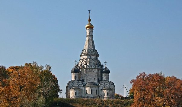 Храм Спаса Преображения в селе Остров