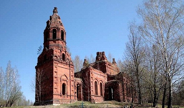 Церковь Вознесения Господня в деревне Большая Каменка