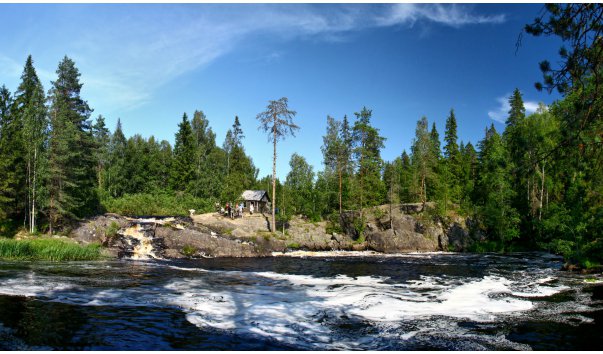 Водопад Ахвенкоски