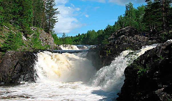 Водопад Кивач